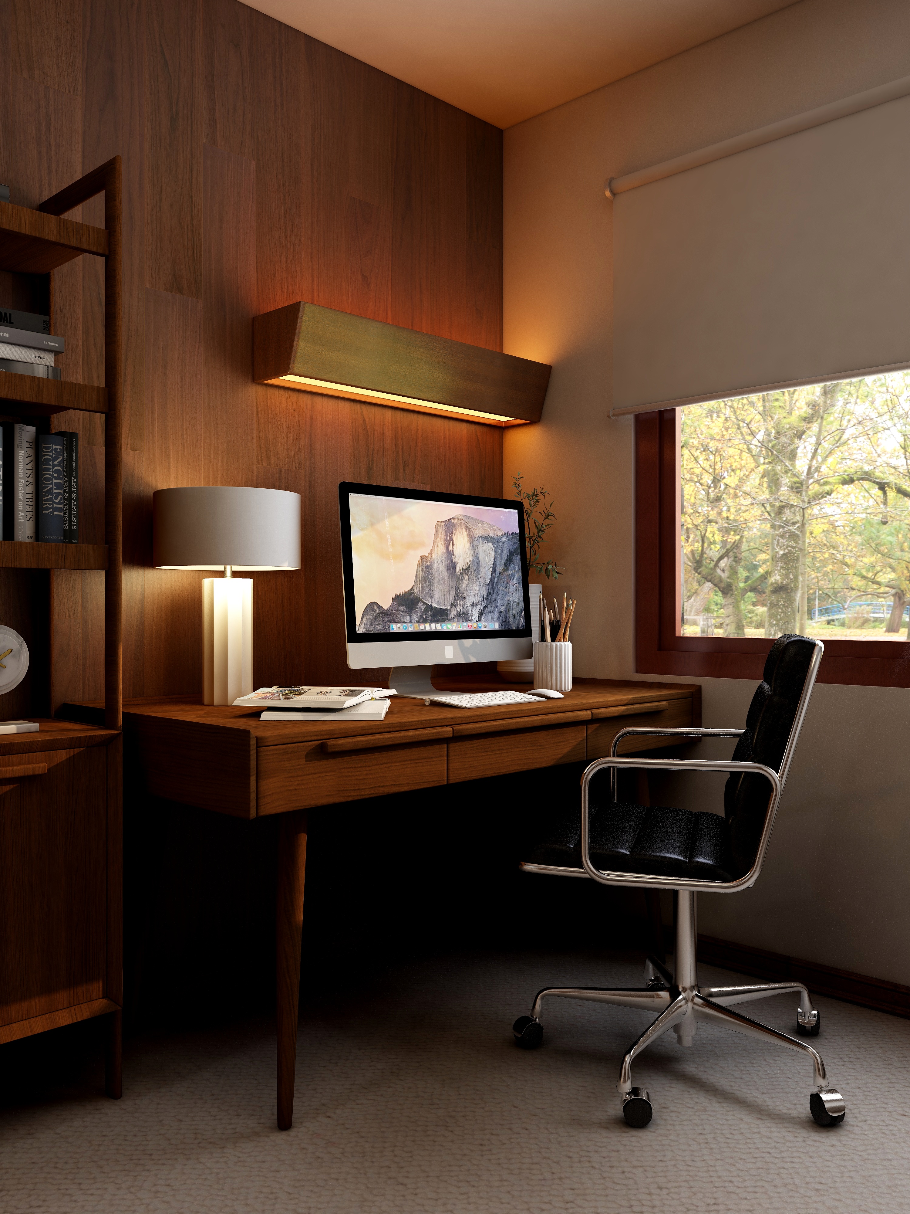MidCentury_HomeOffice_Rain_Kassandra