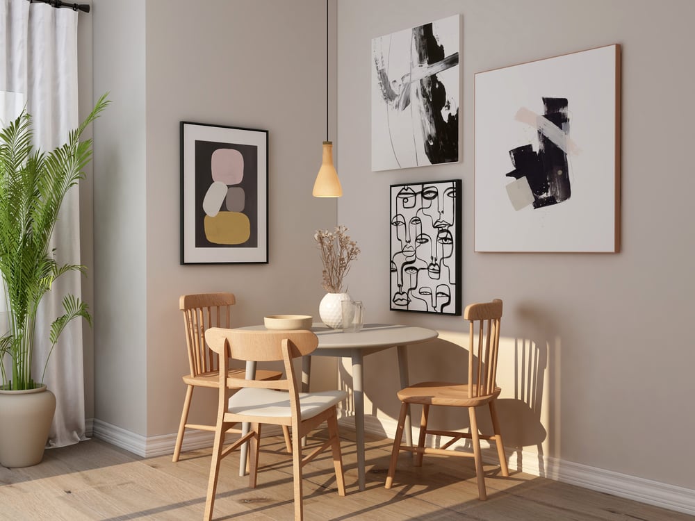 Scadinavian Dining Room
