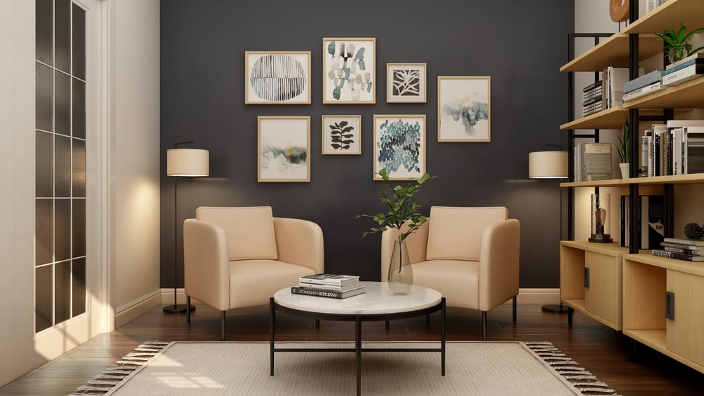 Yaminah_s Modern Mid-Century Home Office