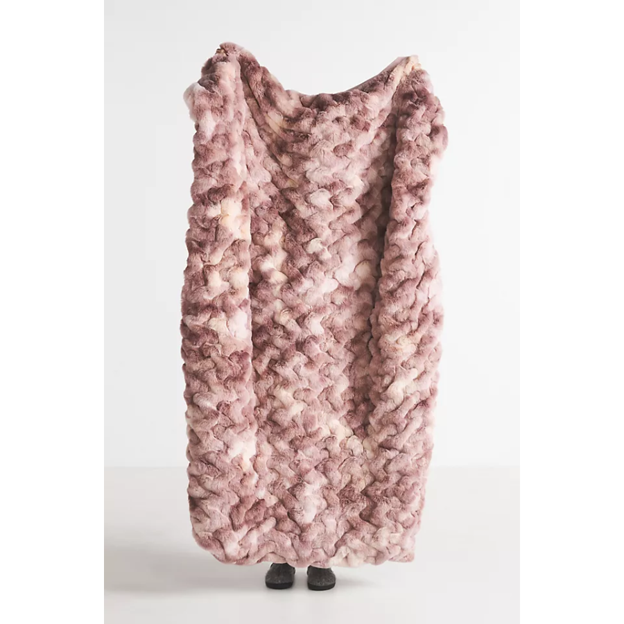 pink plush blanket